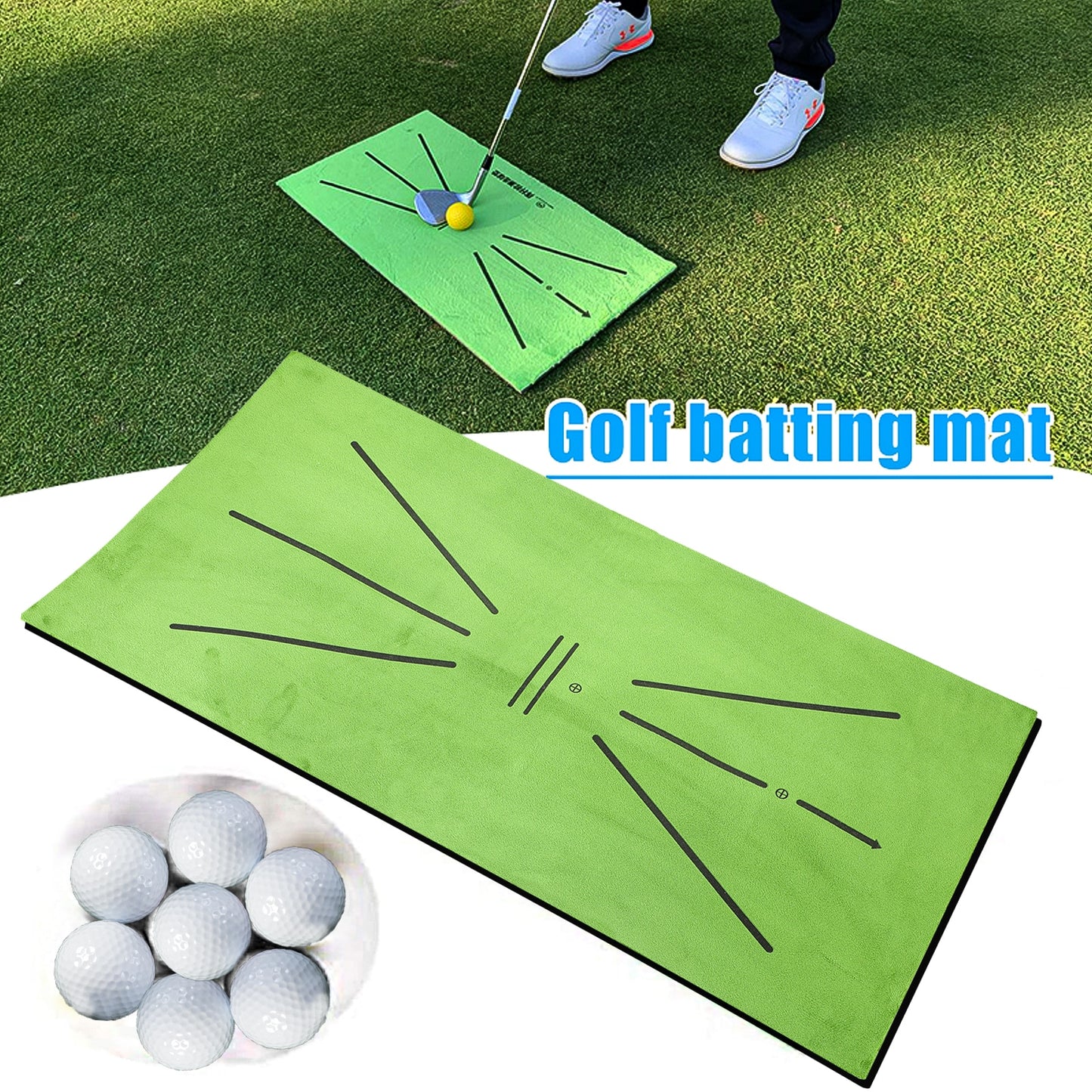 Perfect Your Swing Anywhere – Golf Swing Training Mat