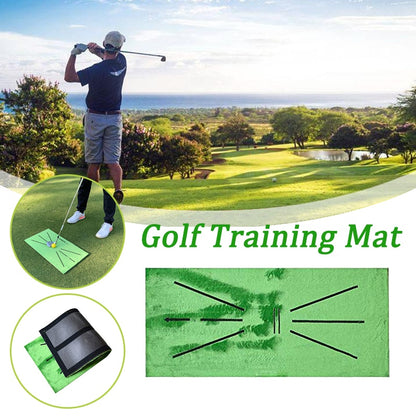 Perfect Your Swing Anywhere – Golf Swing Training Mat